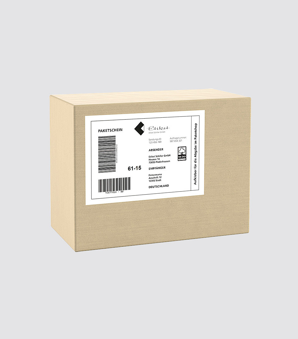Transport & Logistik, Optimum Group™ Etiket Schiller, Etiketten, flexible Verpackungslösungen, Etikettendruckerei
