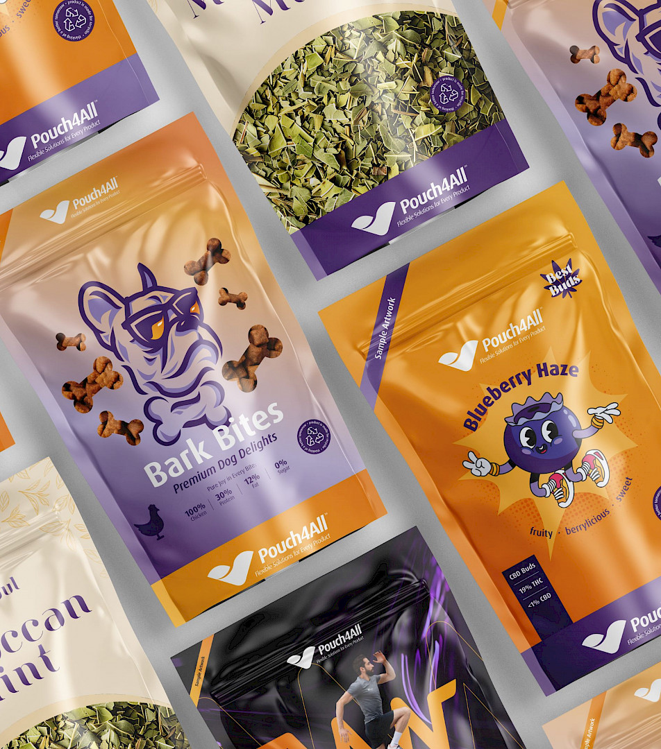 Pouches & Standbeutel, Optimum Group™ Etiket Schiller, Etiketten, flexible Verpackungslösungen, Etikettendruckerei